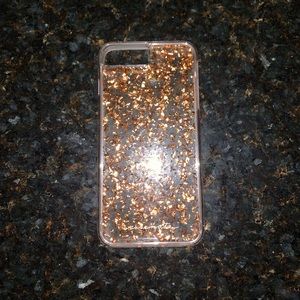 case-mate gold flake iphone case